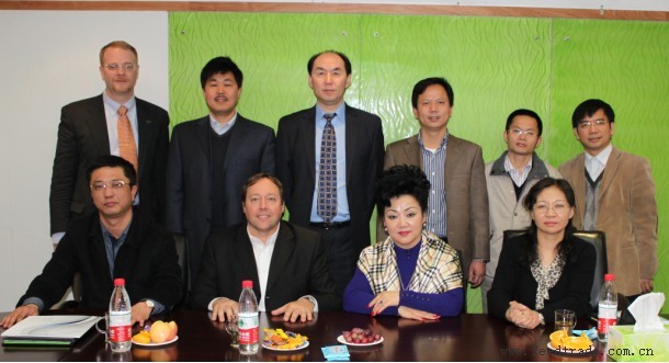 美国普渡大学教授toddjapplegate一行拜访北京博农利生物科技有限公司